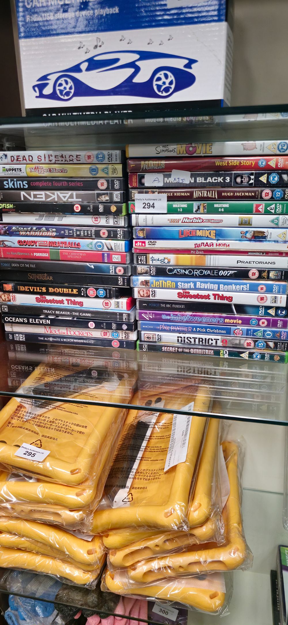 Lot 195: 70 various genre dvds