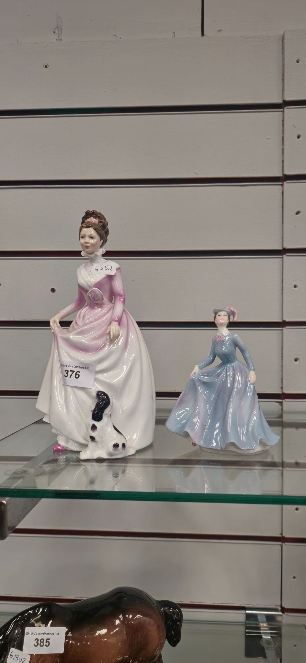 Lot 262: 1 x royal doulton good compagnion figurine with coal port anne figurine