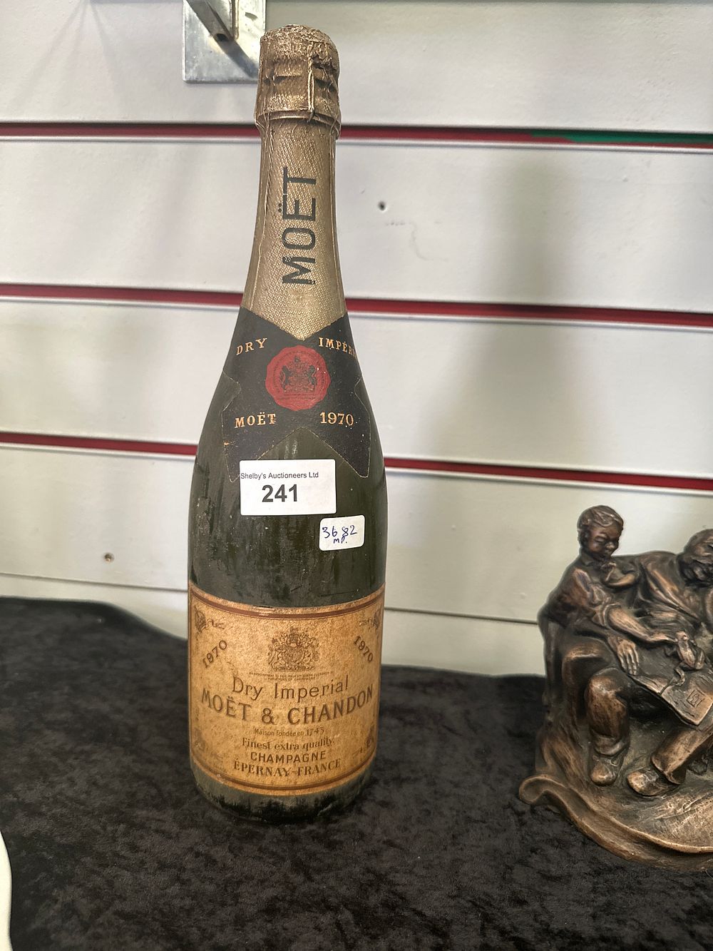 Lot 241: Bottle of Moët dry imperial champagne