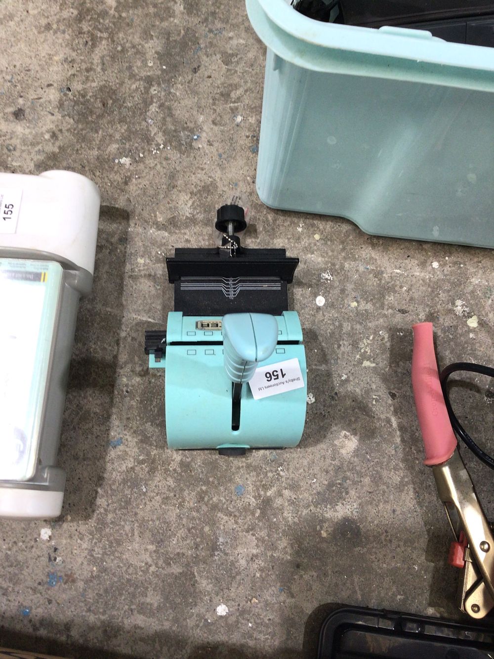 Lot 156: Zutter crafting printing cutting press