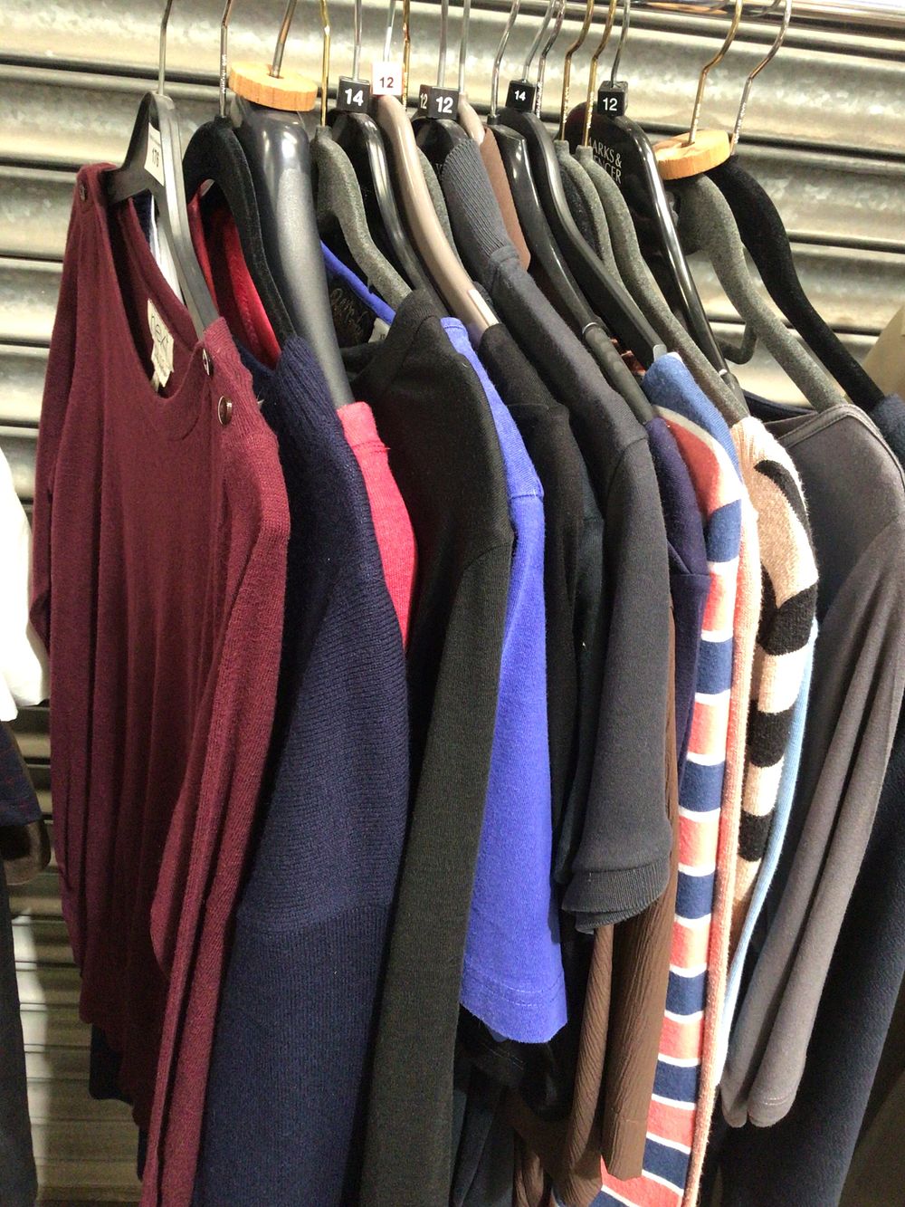 Lot 176: Selection of various size ladies clothing items mainly...