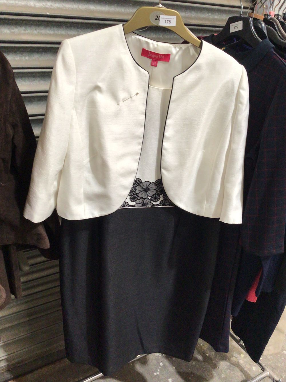 Lot 178: Jaques vert size 20 ladies dress and jacket