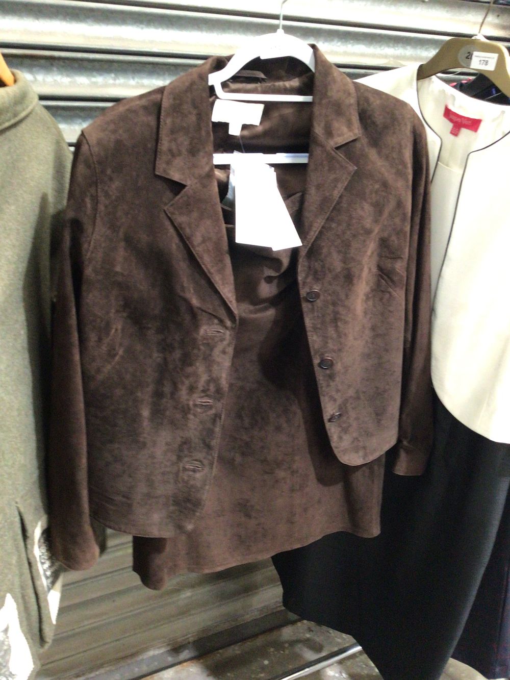 Lot 179: Next ladies size 14 new with tags leather...
