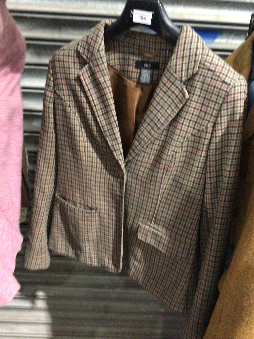 Lot 184: Ladies size 12 Ellos tweed style jacket