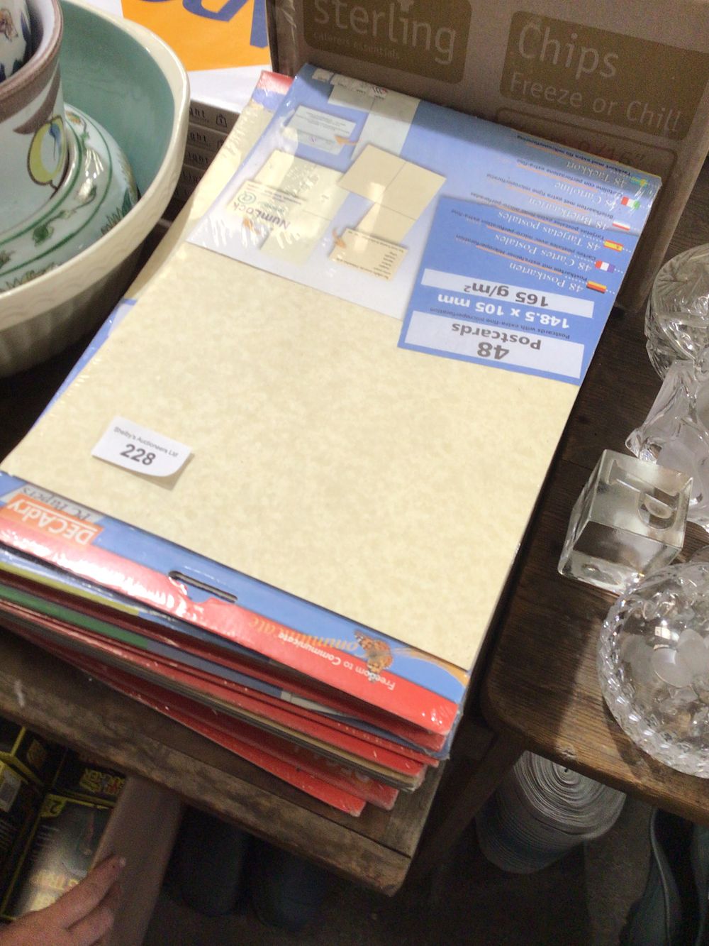 Lot 228: Selection of various new in package business cards...