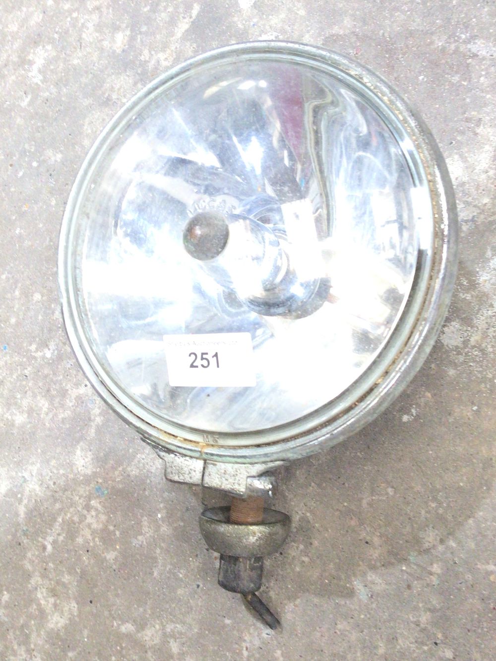 Lot 251: Vintage Lucas spot light