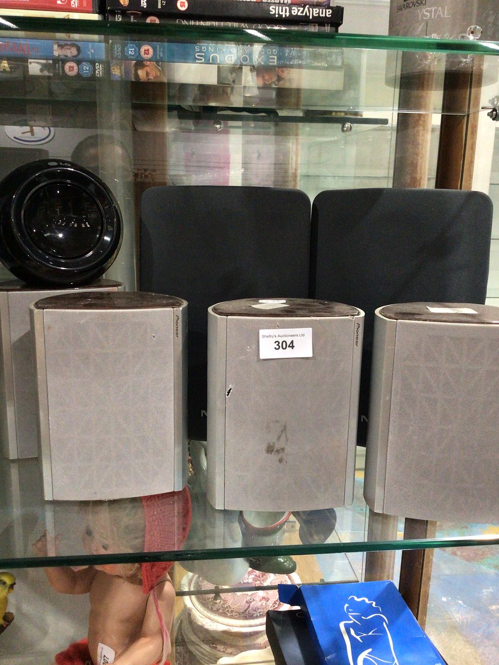 Lot 304: Selection of various speakers