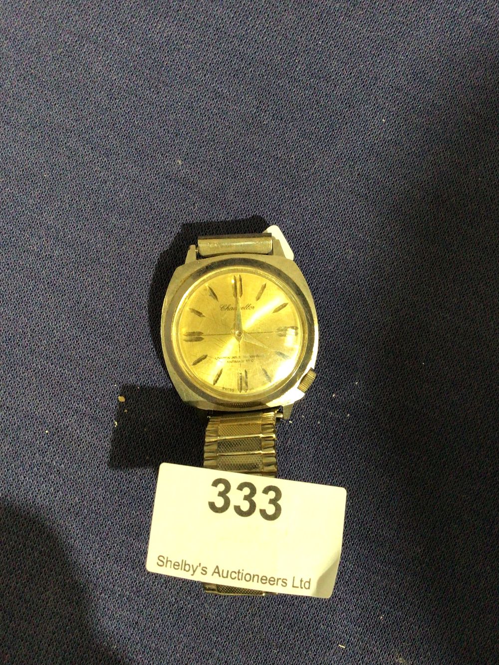 Lot 333: Chancellor gents wrist watch