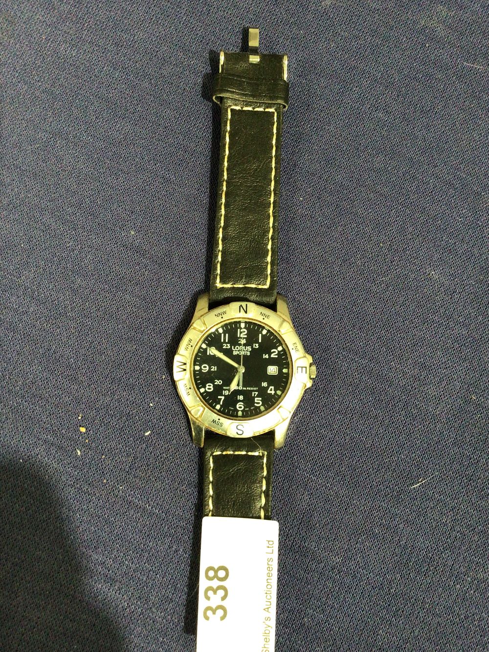Lot 338: Gents lorus sport’s wrist watch
