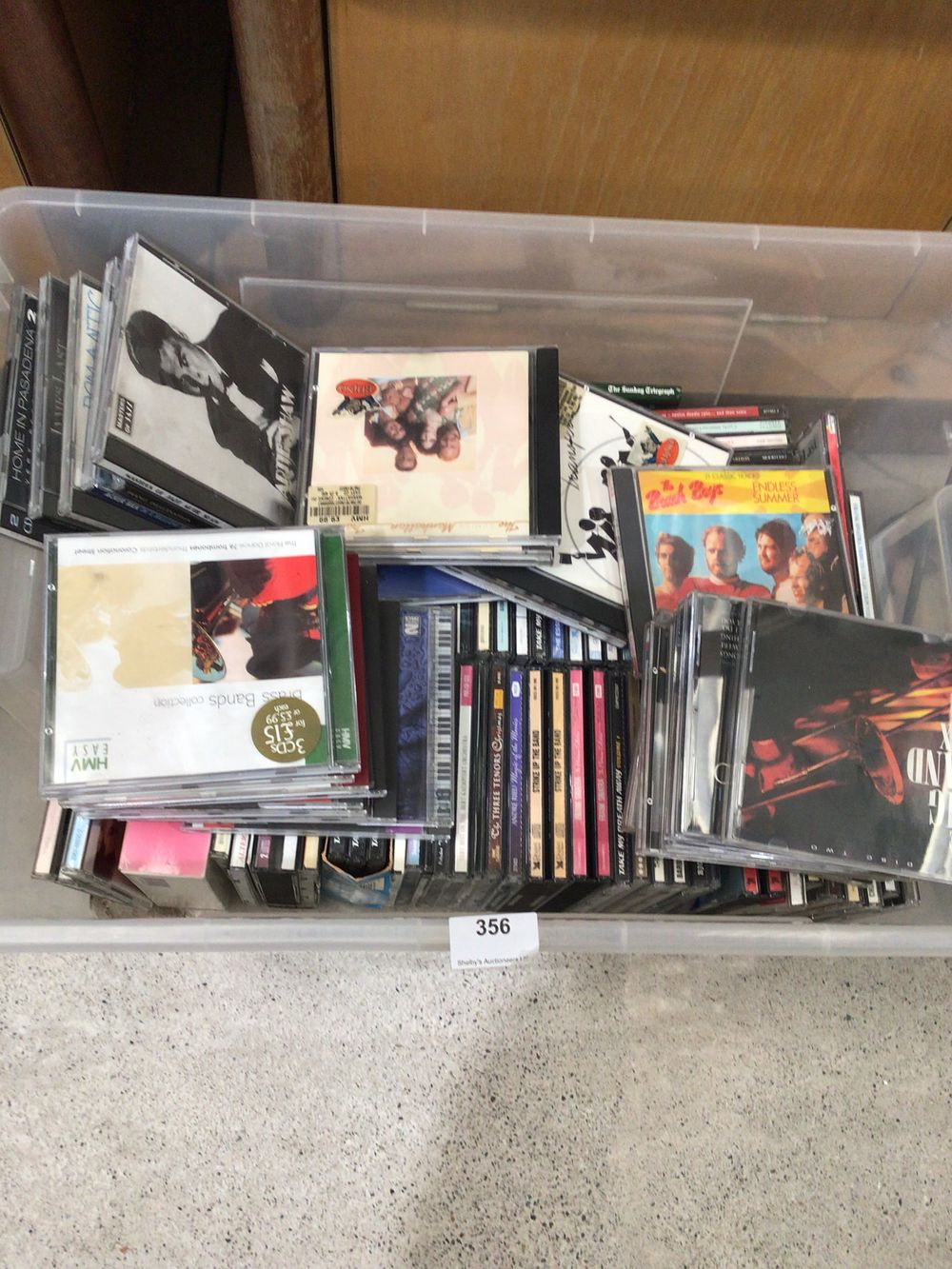 Lot 356: Selection of various music cds