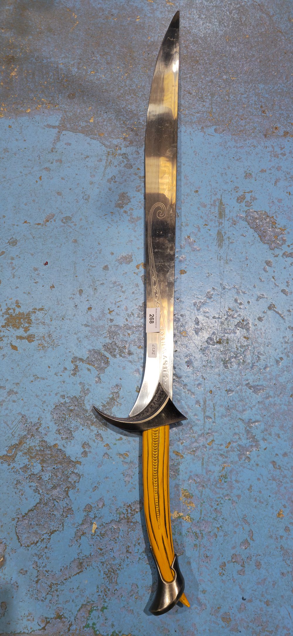 Lot 194: ornamental mexican sword