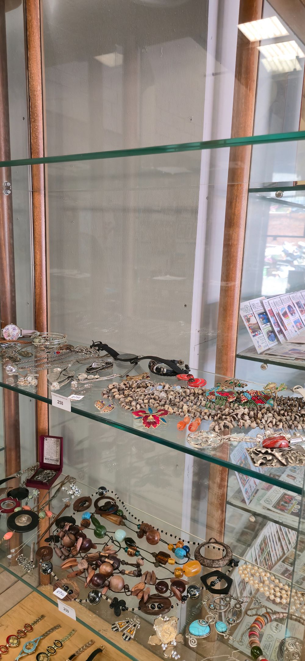 Lot 258: Selection of various costume jewellery wear with Armani...