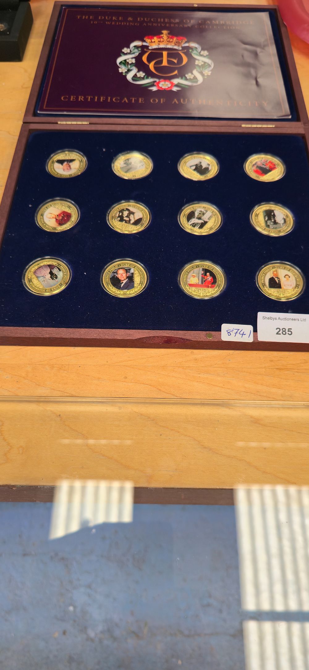 Lot 285: The Duke and Duchess of Cambridge, 10th wedding...