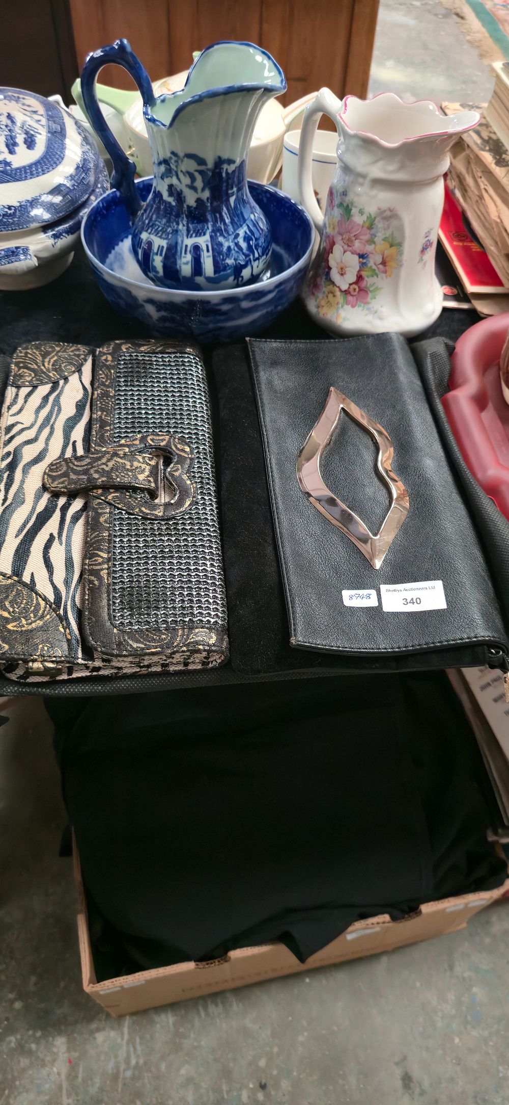 Lot 340: Two ladies various evening bags