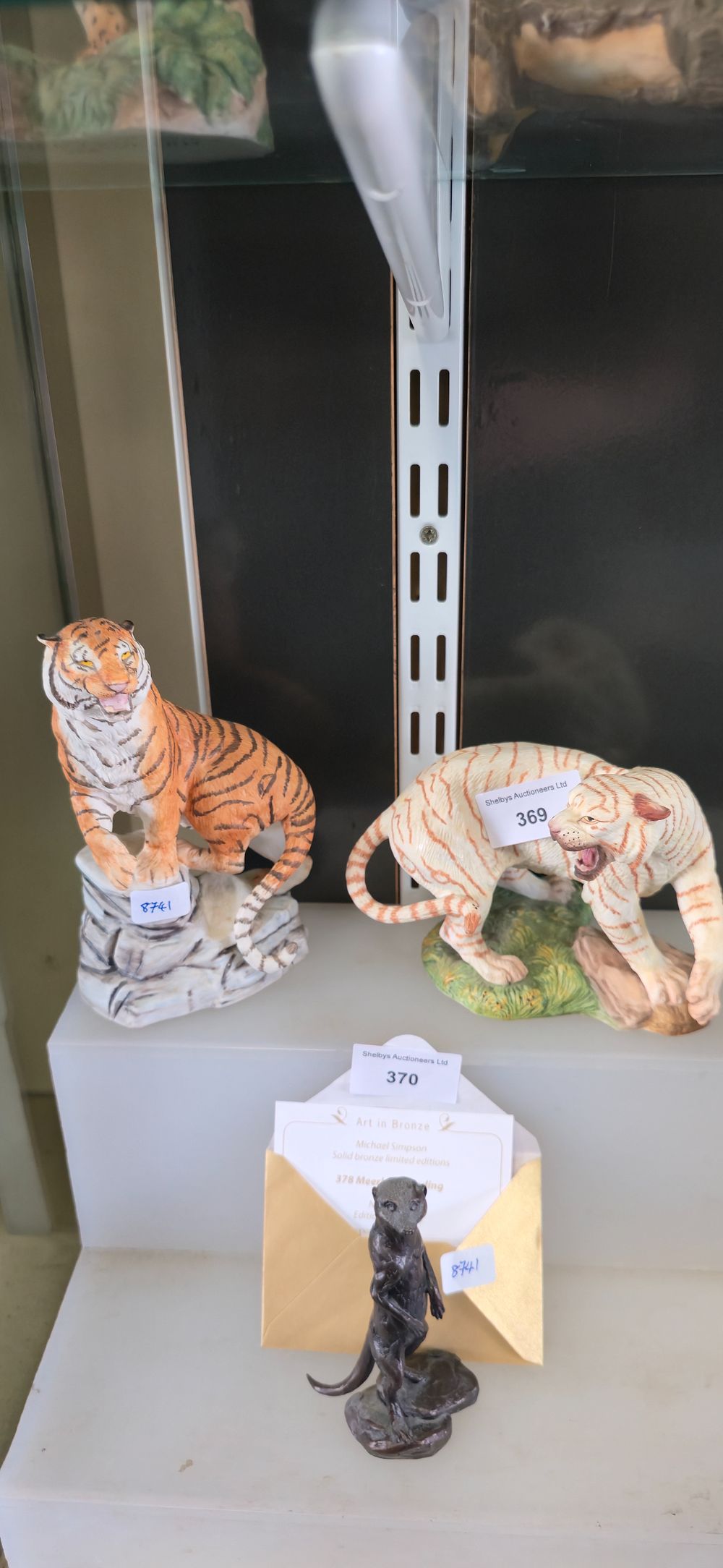 Lot 369: Franklin, Mint, National wildlife Federation, white, Bengal, tiger,...