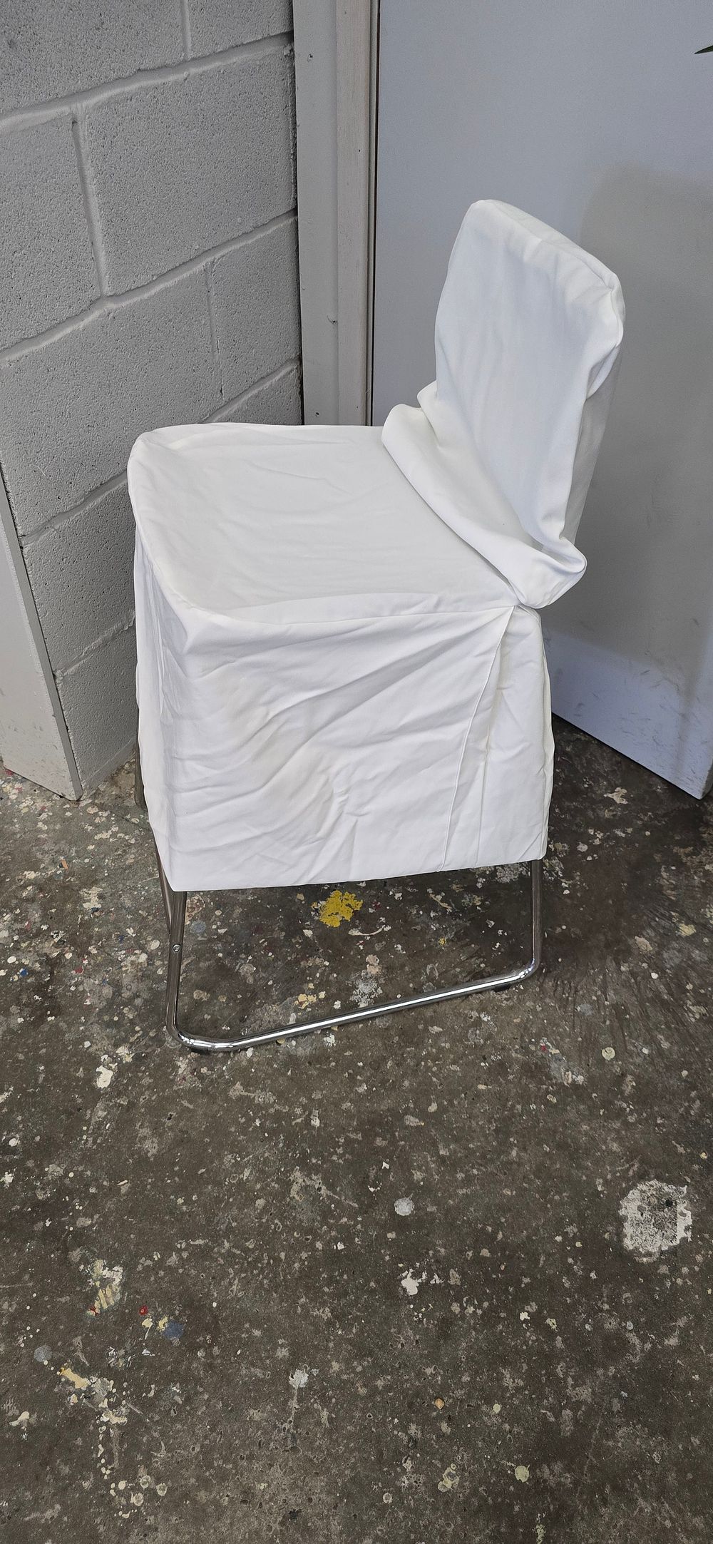 Lot 393: Box containing 25 Ivory chair back covers