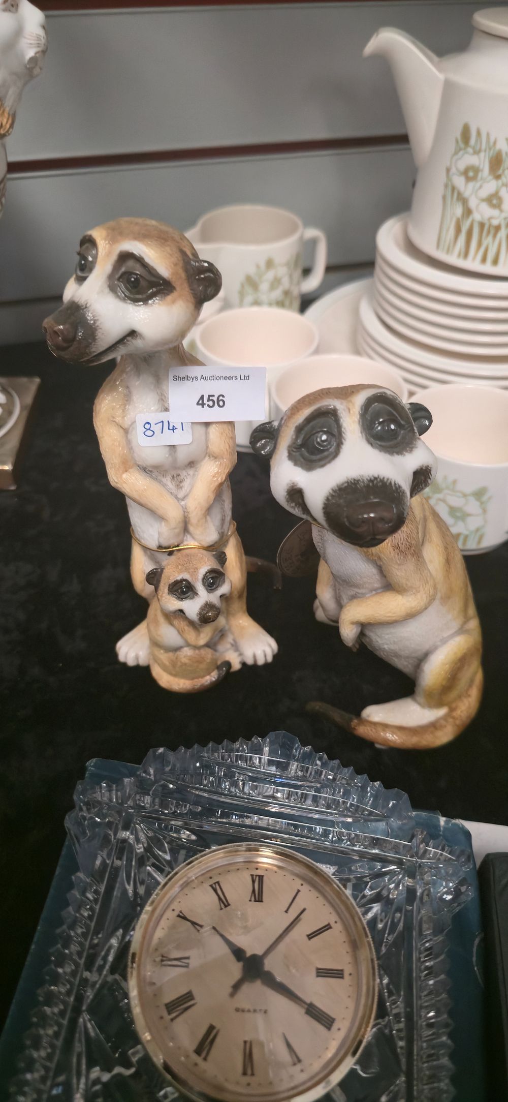 Lot 456: Danbury, mint, pets, personality, meerkat figurines