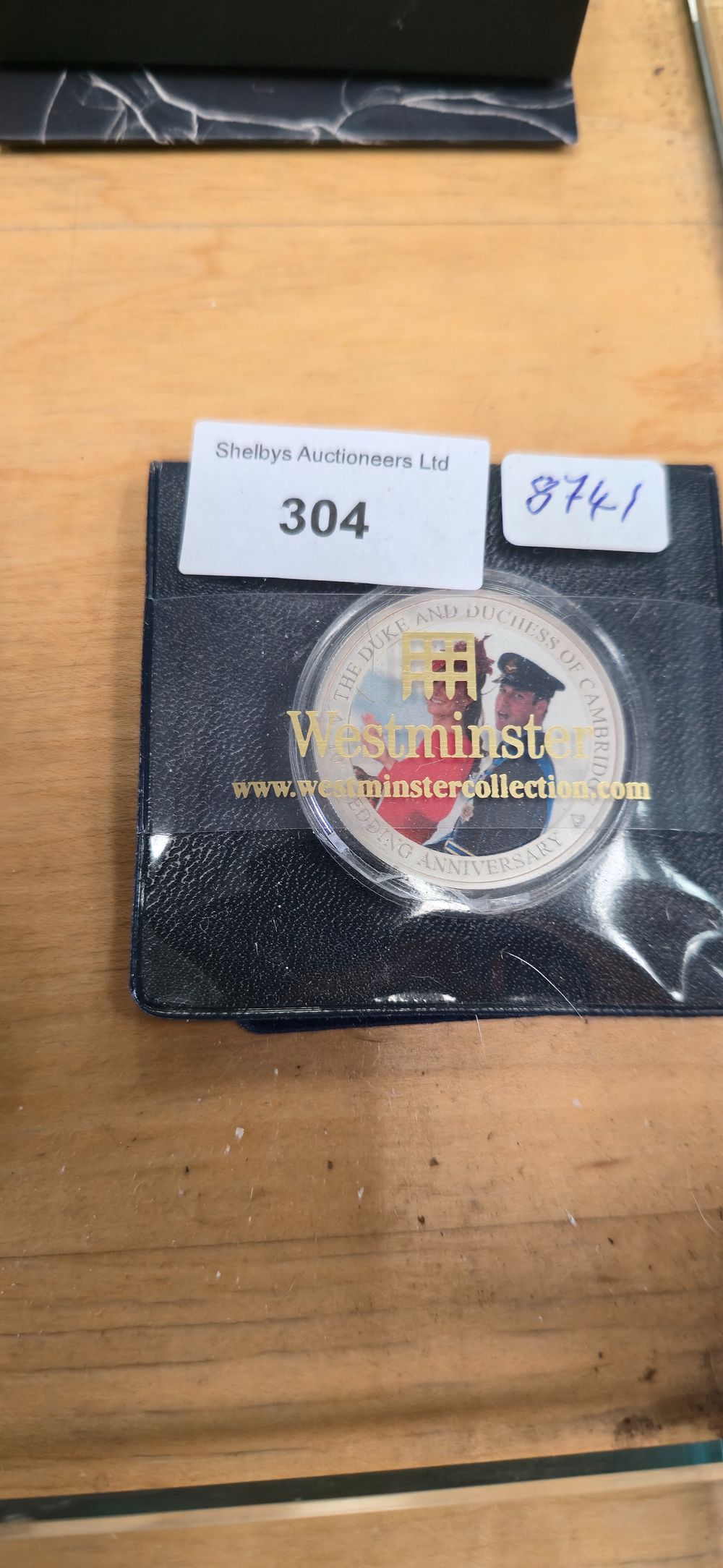 Lot 304: Silverplated Westminster, the Duke and Duchess of Cambridge...