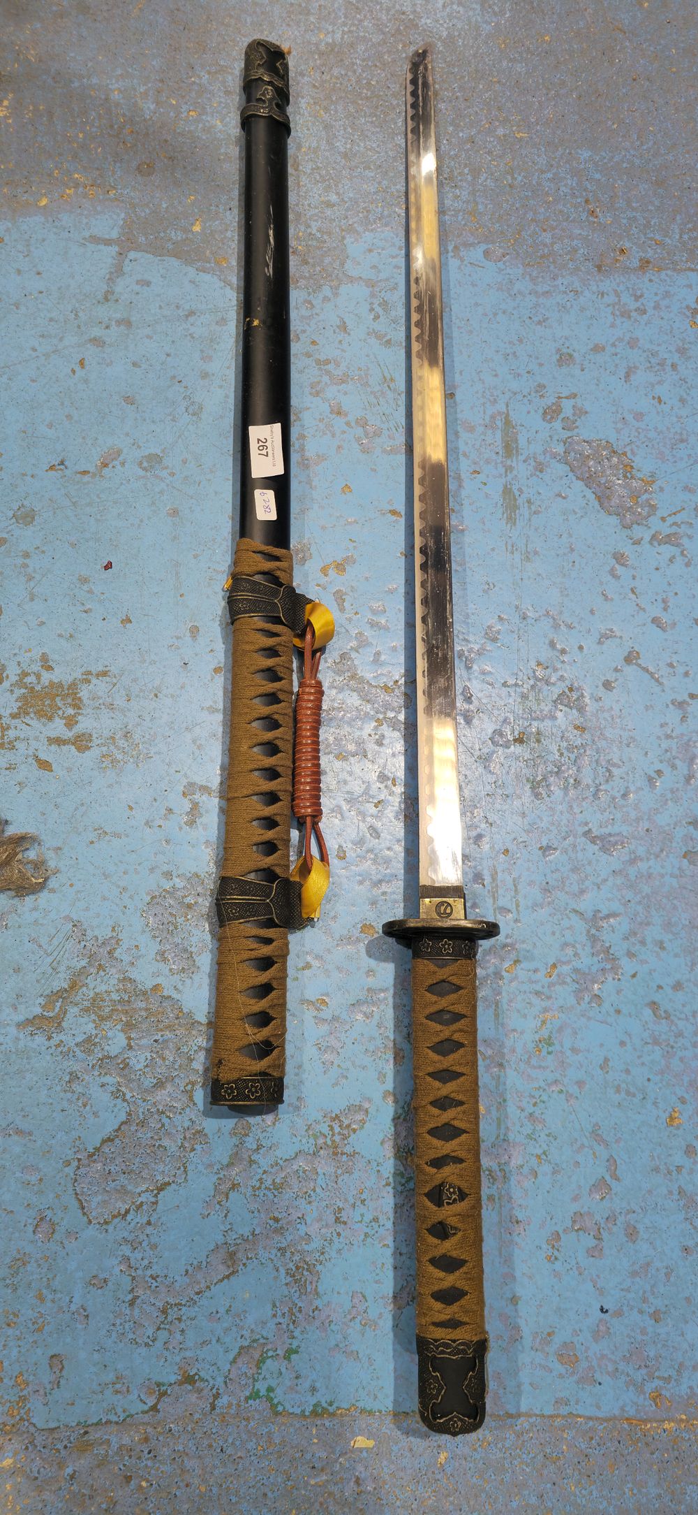 Lot 201: ornamental samurai sword