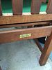 Paul reef outdoor table. Paul reef out door wooden table with six matching Paul reef chairs all Image - 1