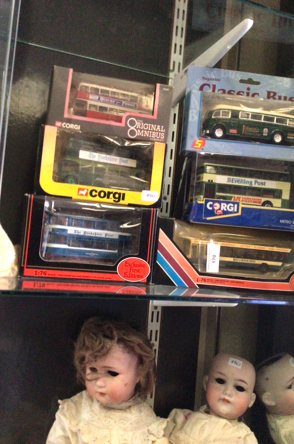 Lot 170: Collection of Boxed Corgi and Other Die-Cast Bus Models