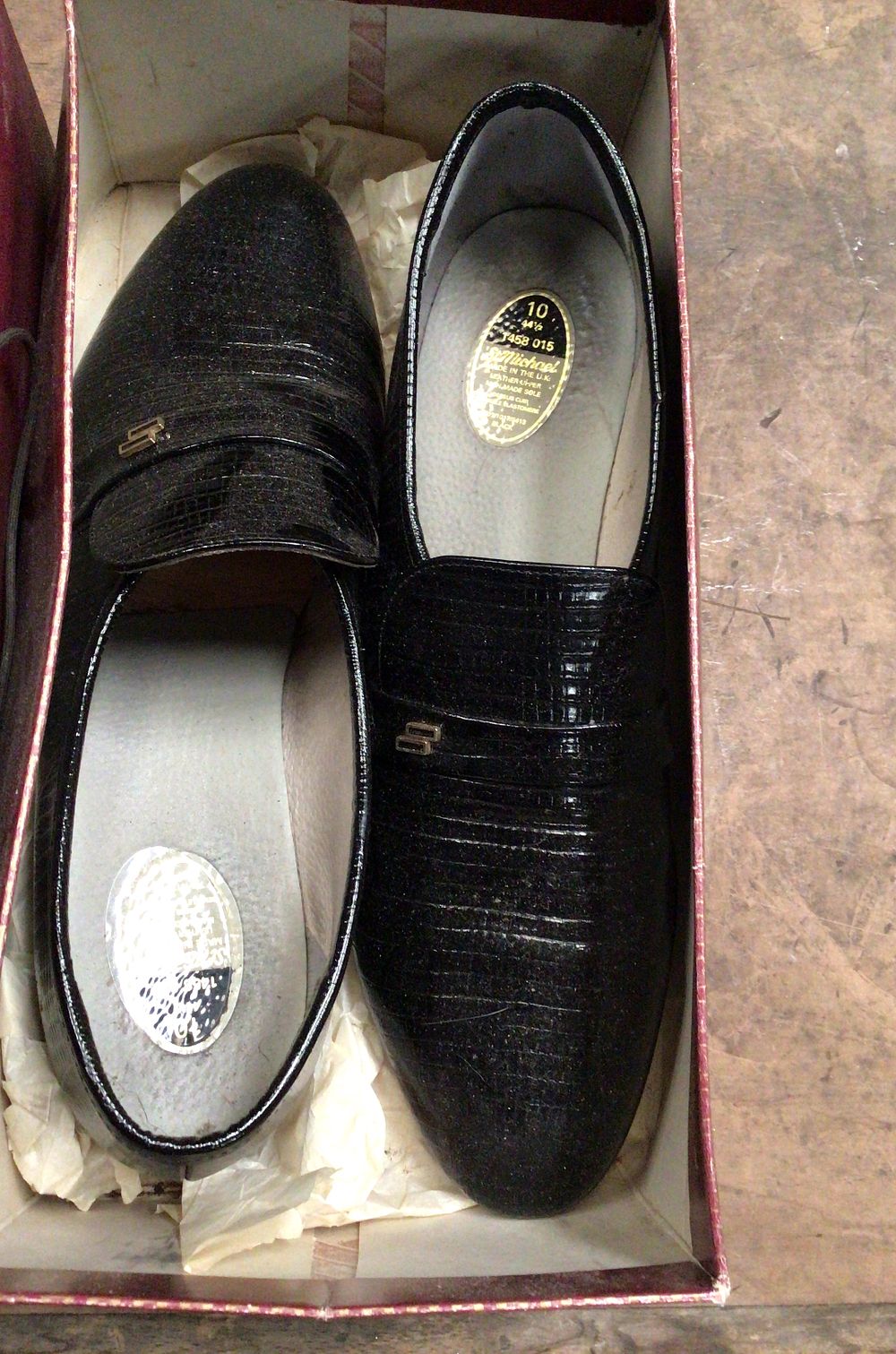 Lot 212: Collection of Vintage Men's Dress Shoes, Including Exotic Leather
