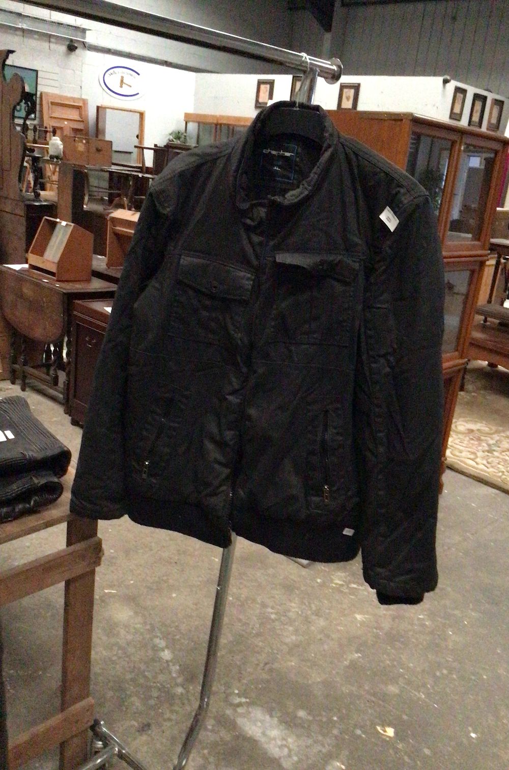 Lot 223: Men's Black Chapter Jacket, Size XL