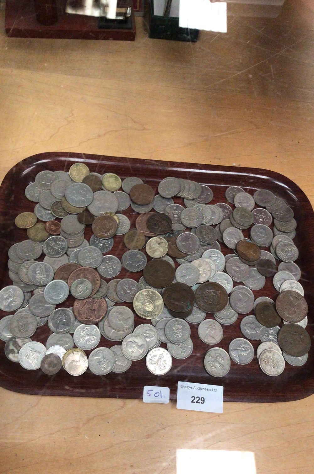 Lot 229: Mixed World Coins Collection