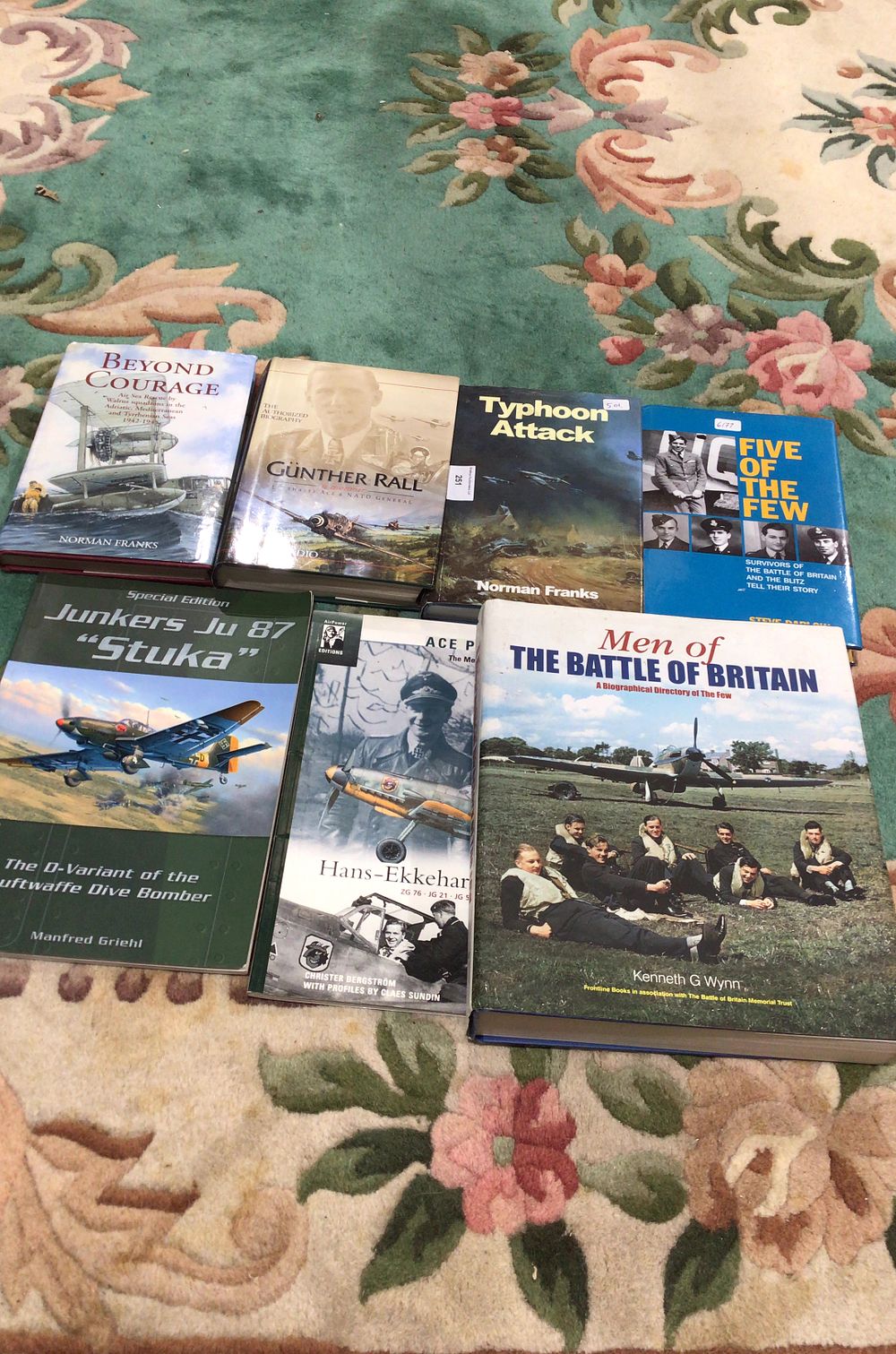 Lot 251: WWII Luftwaffe & RAF Aviation History Book Collection