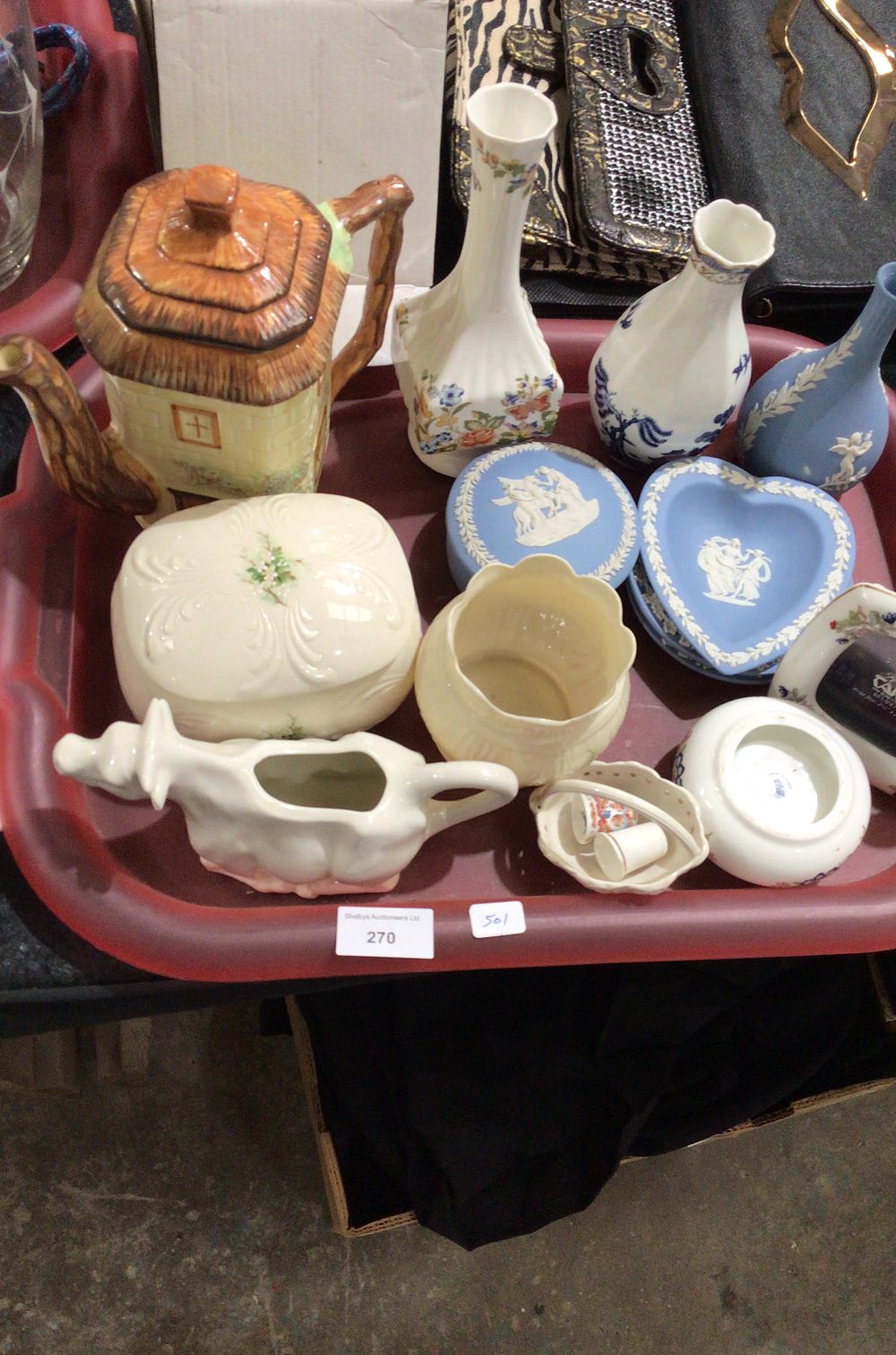 Lot 270: Assorted Decorative Ceramic and Porcelain Ware