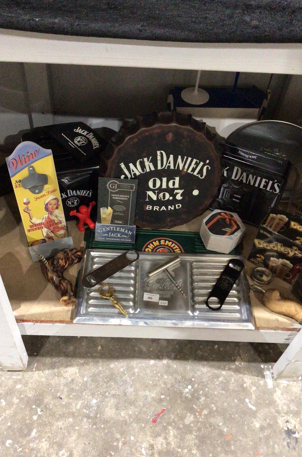 Lot 286: Jack Daniel's Memorabilia and Barware Collection