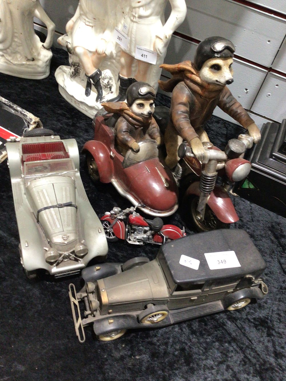 Lot 349: Vintage Style Model Car, Lot 349