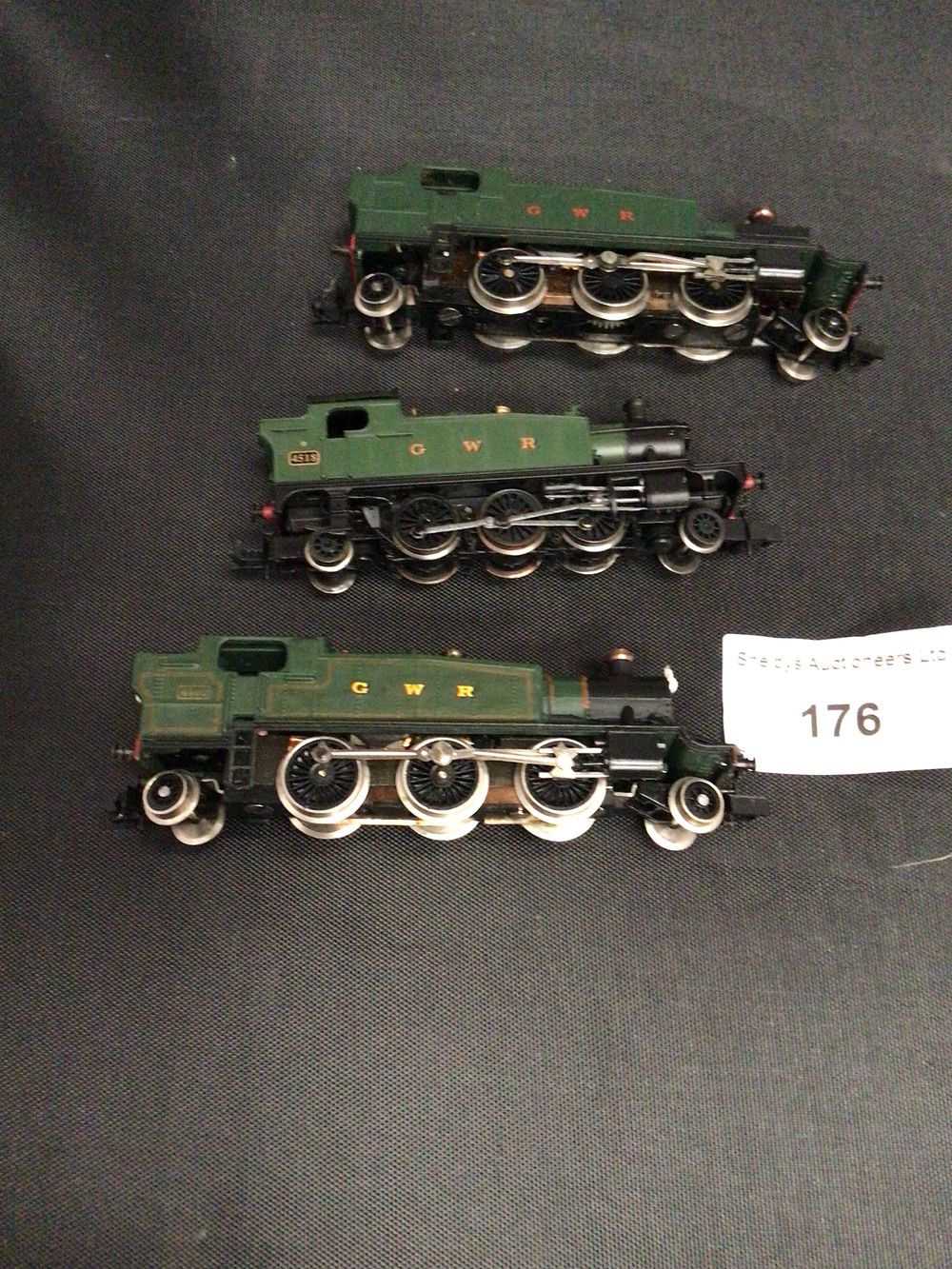 Lot 176: 3 Graham farish N gauge prairie tank engines