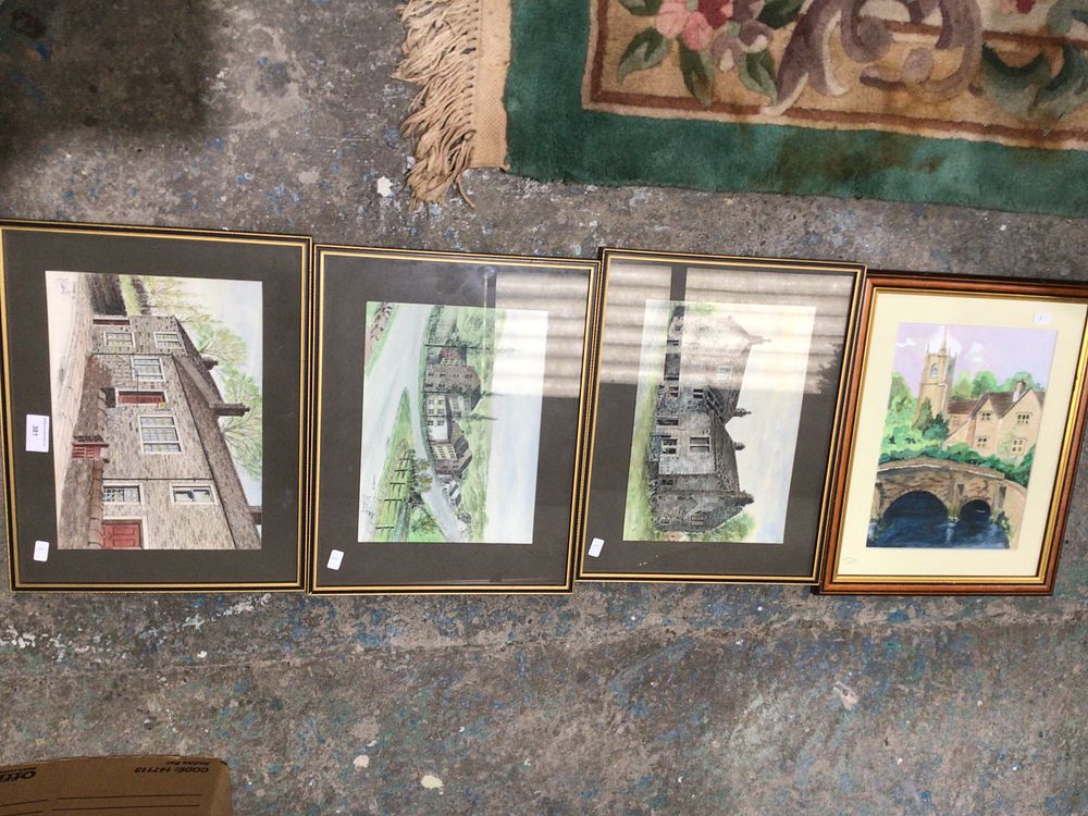 Lot 155: Four various J Calvert watercolours