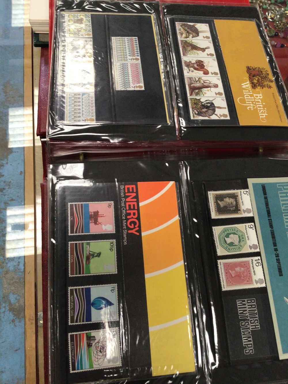 Lot 178: Stamp book containing various foreign stamps, including British stand covers et cetera