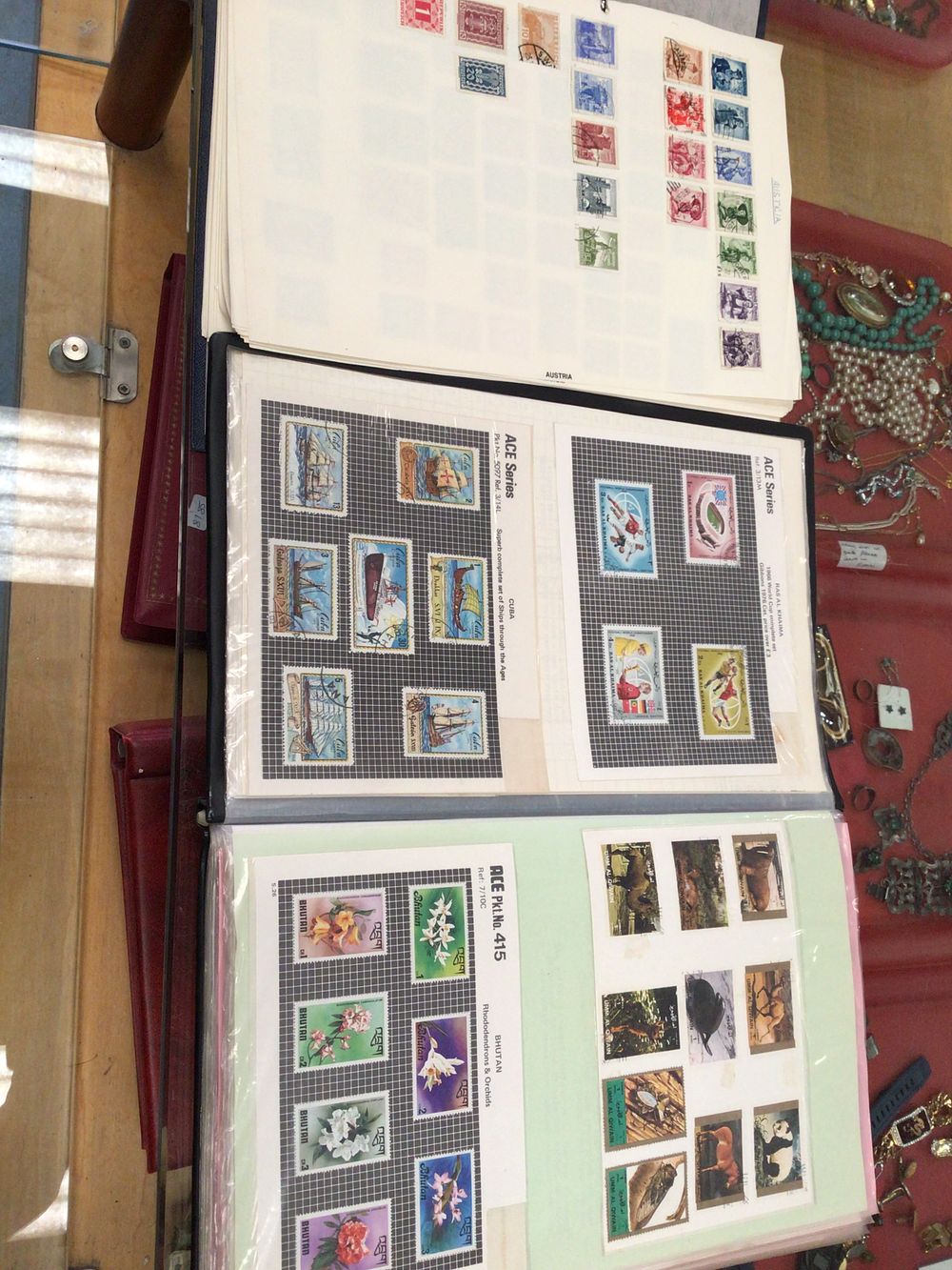 Lot 177: To stamp box containing various stamps, France to Poland, et cetera