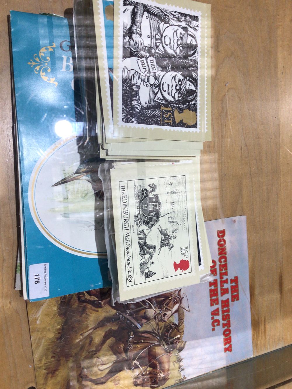 Lot 176: Selection of postal post cards etc