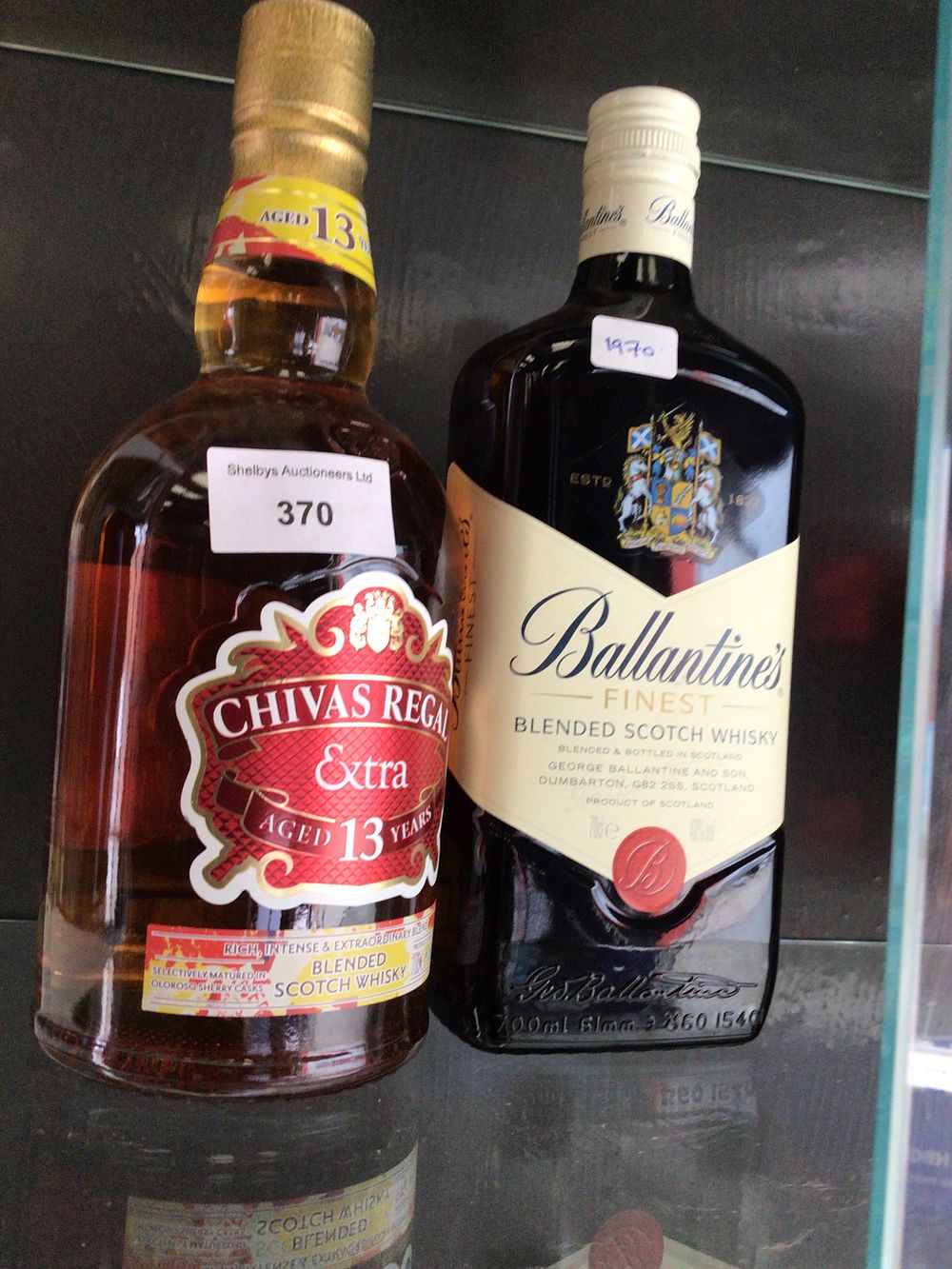 Lot 370: A Pair of Chivas Regal Extra 13 Year Old Blended Scotch Whisky and Ballantine's Finest Blended Scotch Whisky