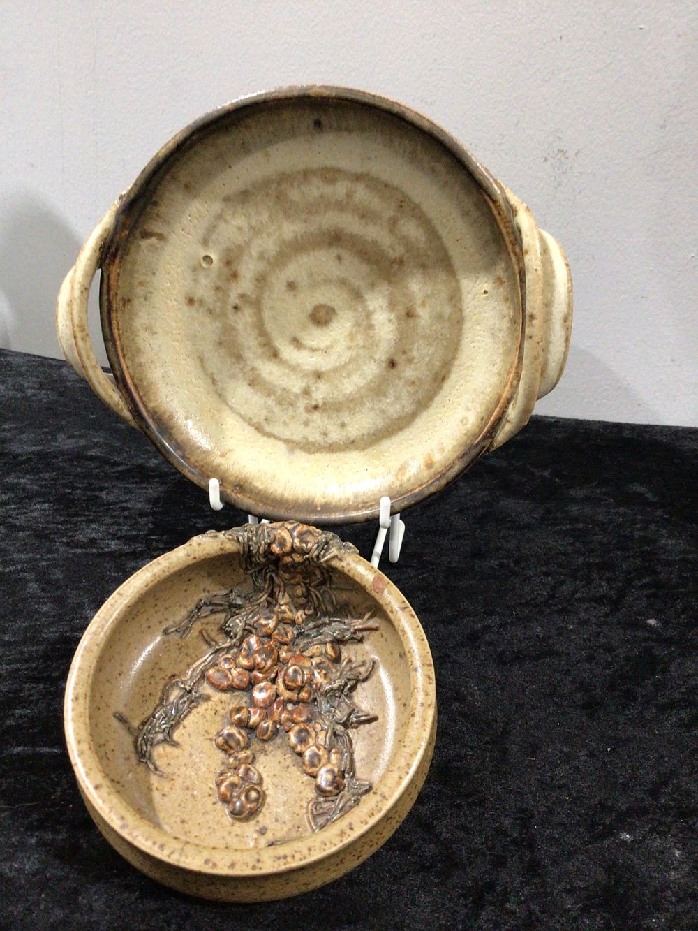 Lot 170: Two Signed Studio Pottery Stoneware Vessels
