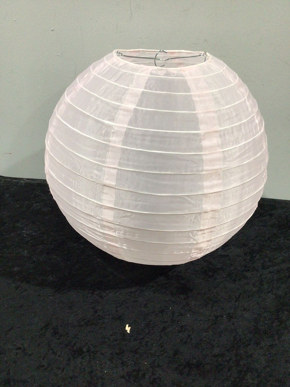 Lot 437: 70 Light Pink 12-inch Round Paper Lanterns