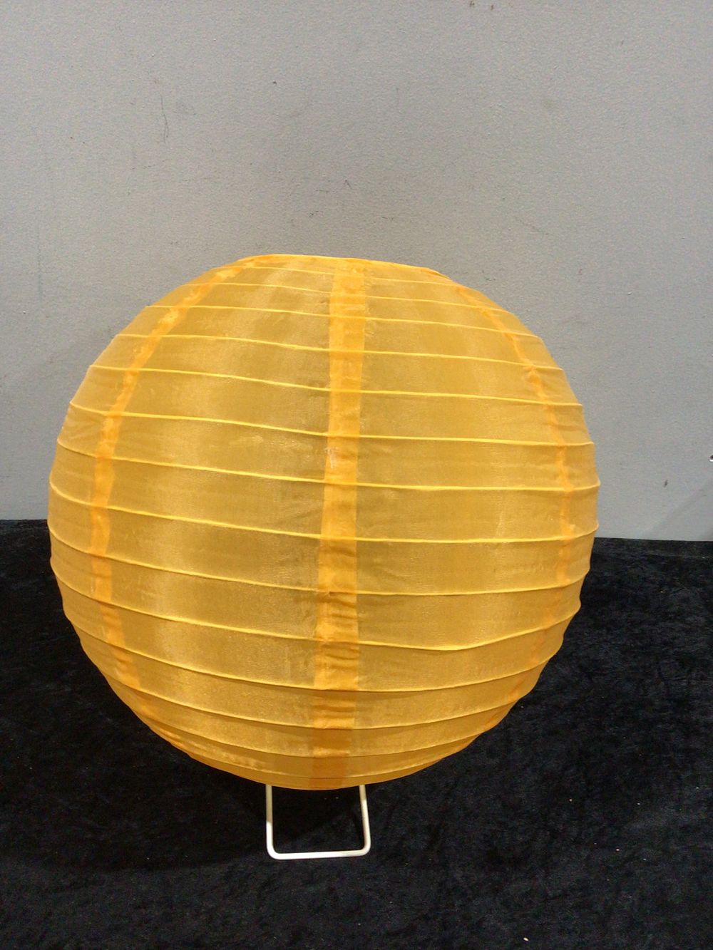 Lot 500: A Collection of 60 Orange 12-Inch Round Paper Lanterns