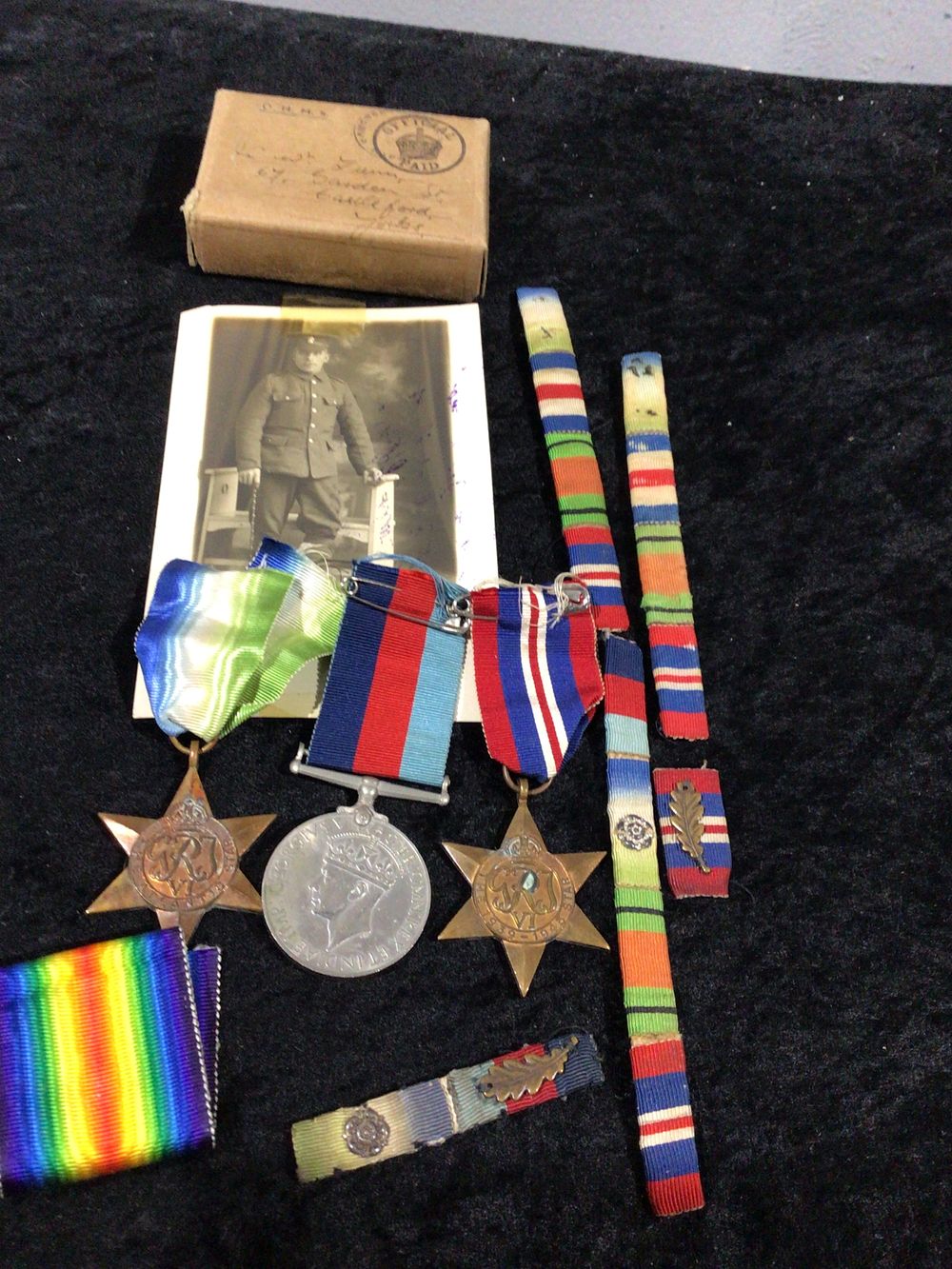 Lot 466: Collection of British WWII Medals and Ephemera