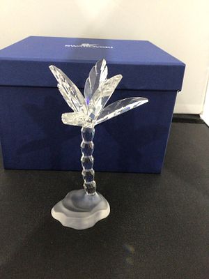 Swarovski Figurine 679870 Palm Tree 14.2cm. A Swarovski 'Palm Tree' Figurine, model number 