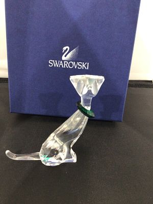Swarovski Crystal Figurine Symbols 'The Cat' #289478. A Swarovski crystal figurine, model number 