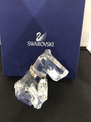 Swarovski 'The Dog' Symbols Crystal Figurine, Model 289202. A Swarovski 'The Dog' crystal 