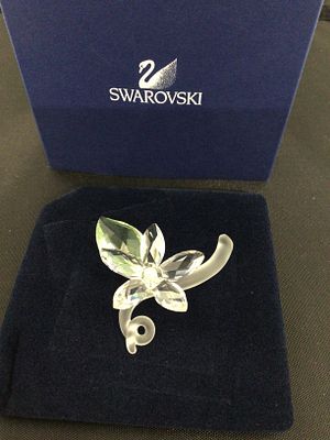 Swarovski Crystal Jasmine Blossom Figurine. A Swarovski Crystal Jasmine Blossom figurine. The 
