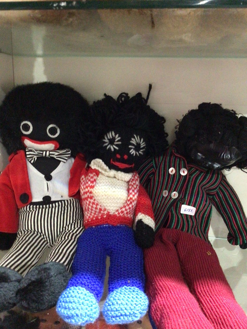 Lot 308: Three Vintage Golli Dolls