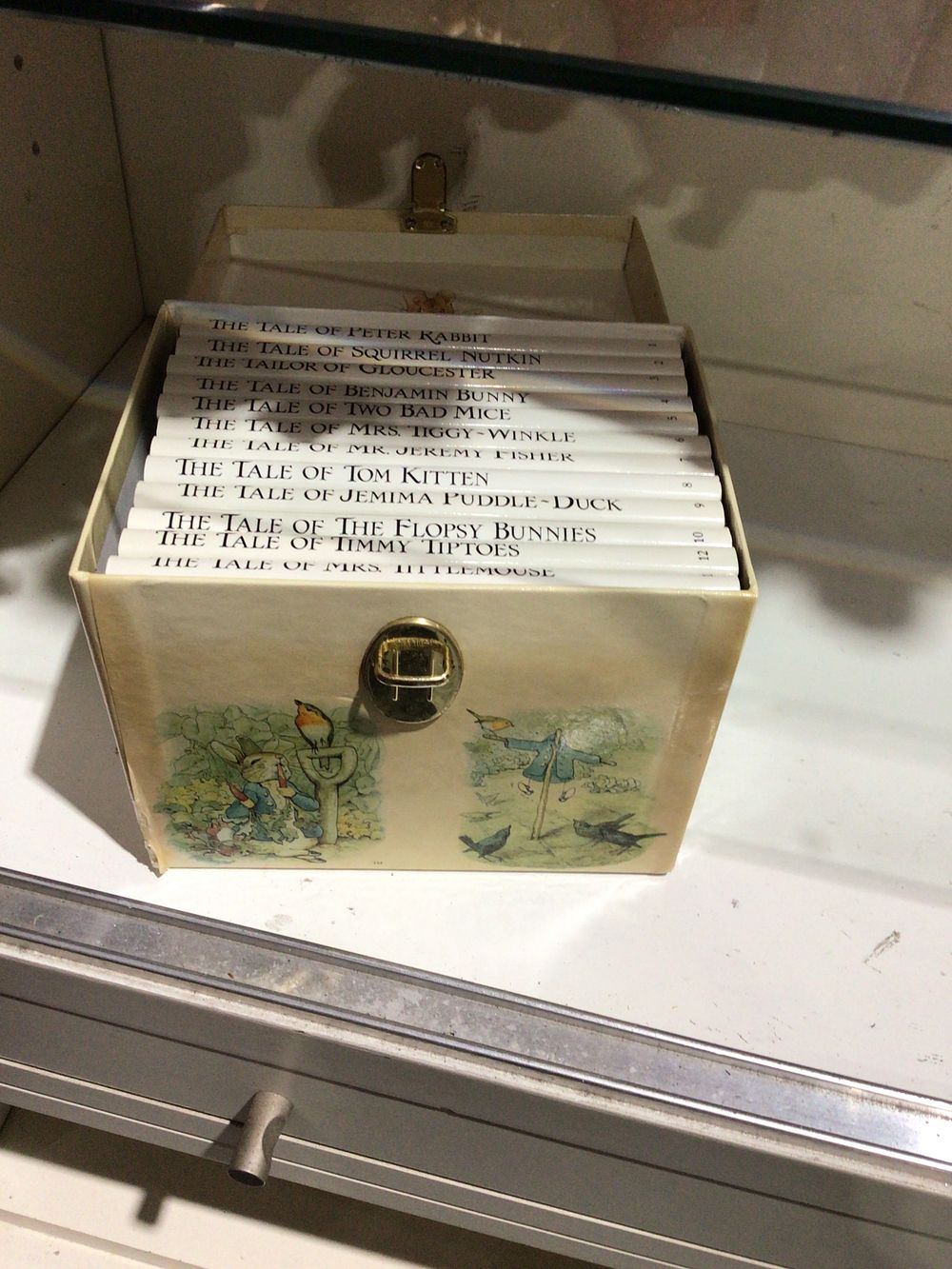Lot 312: A Set of Twelve The World of Peter Rabbit by Beatrix Potter Miniature Books in Box