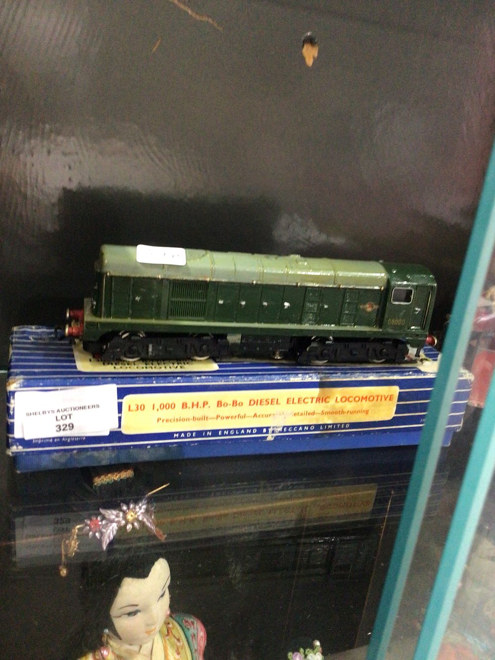 Lot 329: Hornby Dublo L30 Bo-Bo Diesel Electric Locomotive 08003 with Original Box