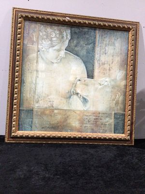 Richard Franklin 'Beauty And The Beast' Print. A print by Richard Franklin titled 'Beauty And 